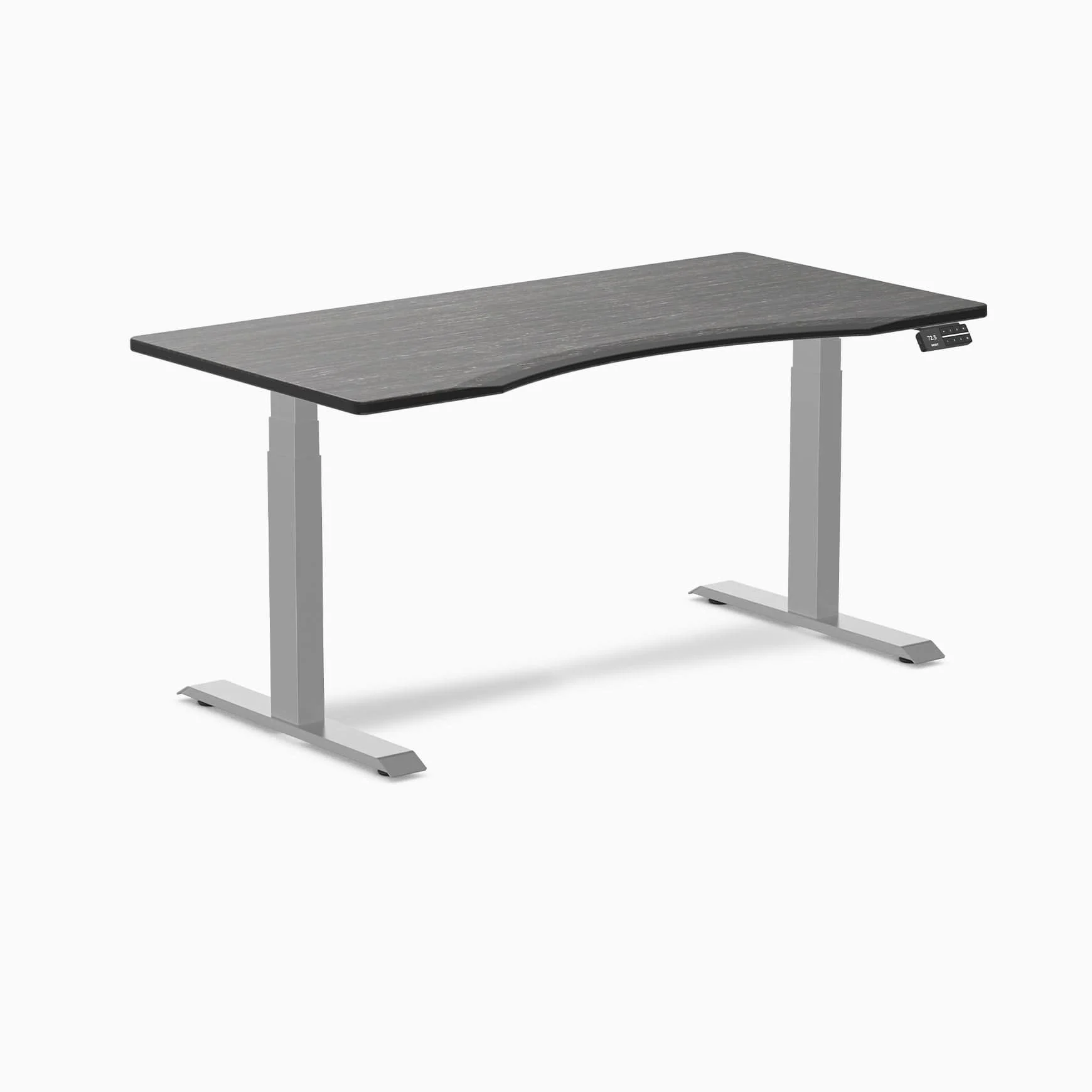 Almost Perfect Desky Dual Ergo Edge Sit Stand Desk - Image 26