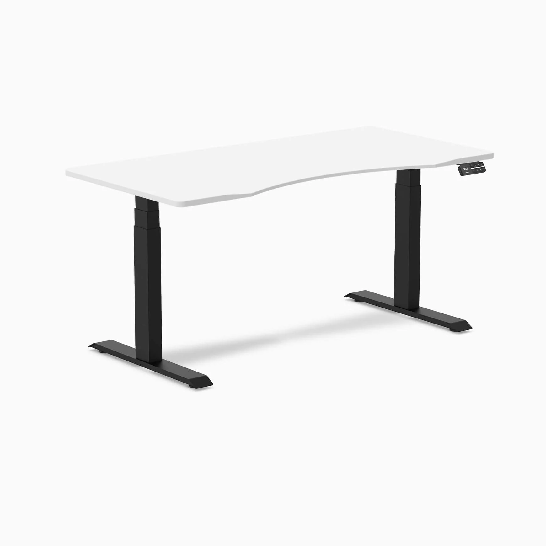 Almost Perfect Desky Dual Ergo Edge Sit Stand Desk - Image 42