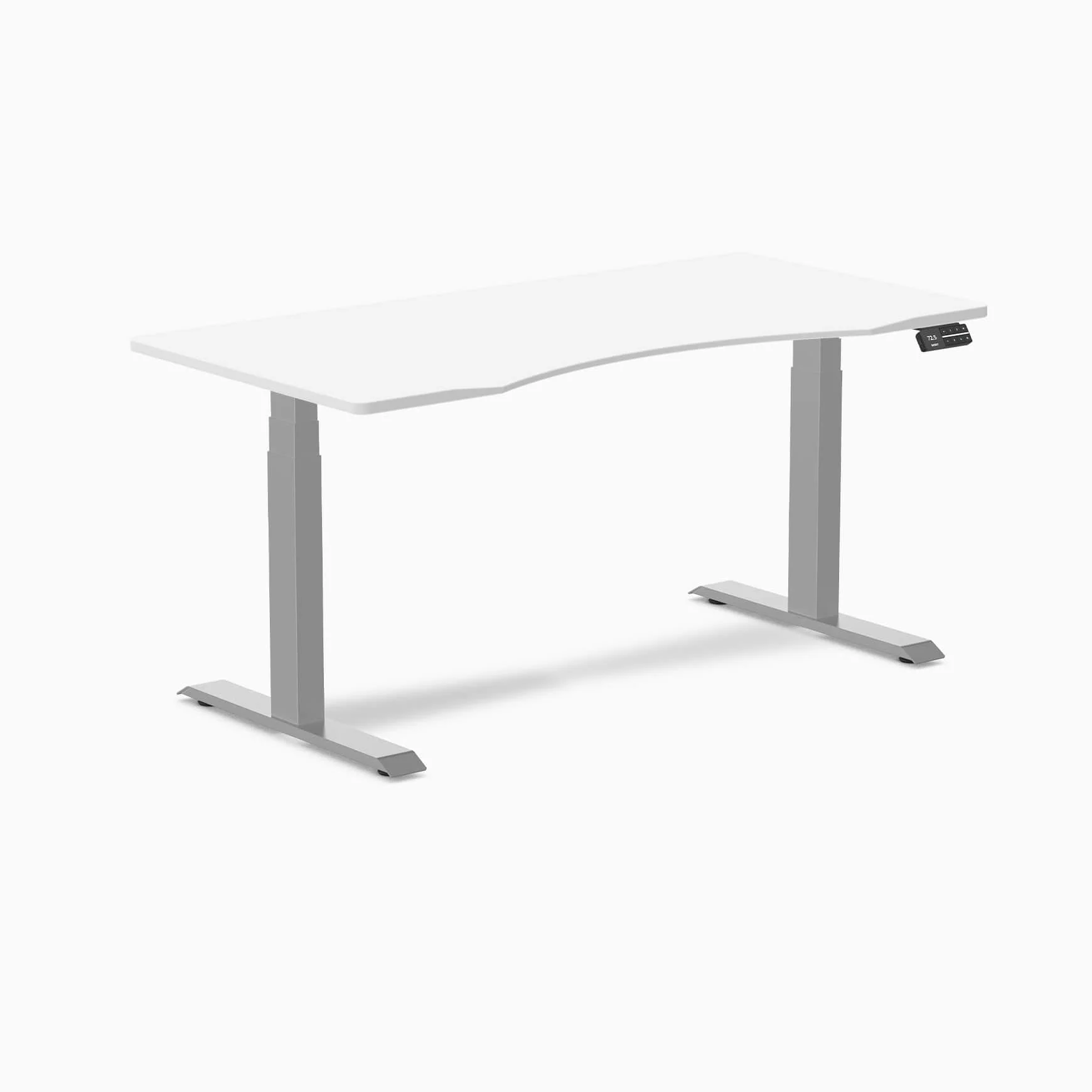 Almost Perfect Desky Dual Ergo Edge Sit Stand Desk - Image 44