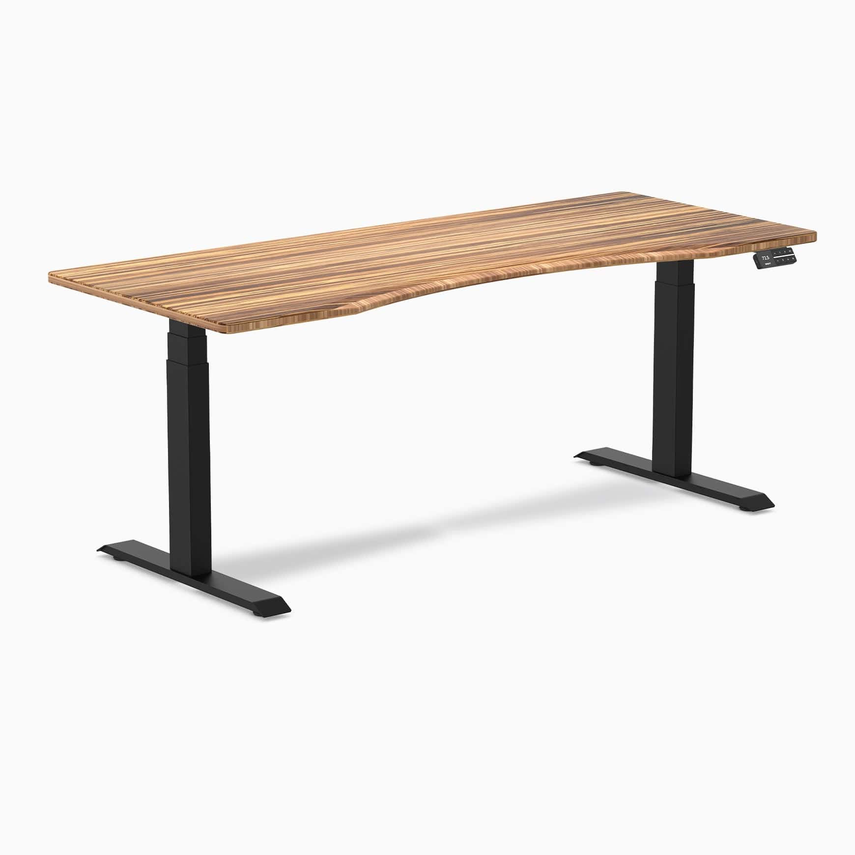 Almost Perfect Desky Dual Ergo Edge Sit Stand Desk - Image 54