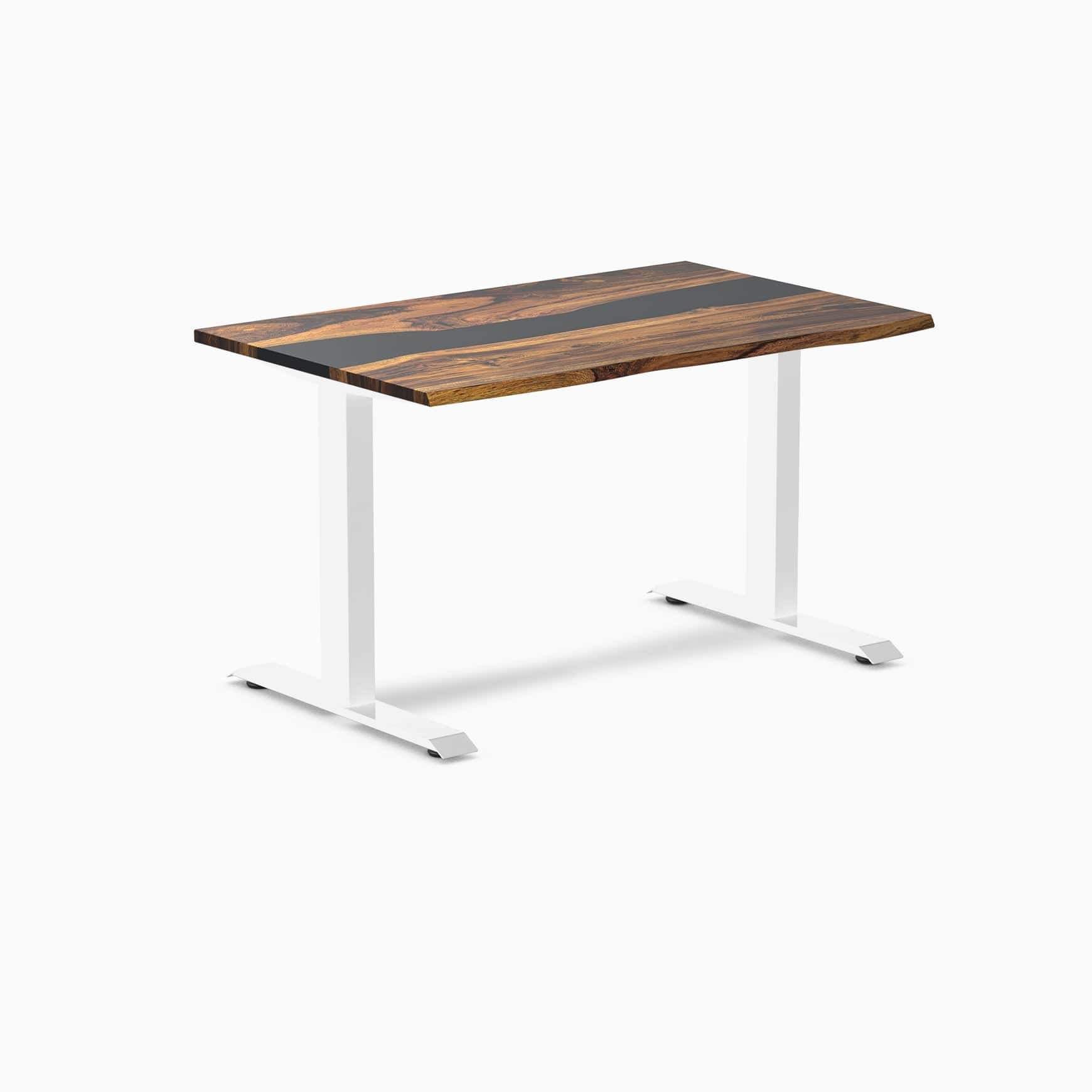 Almost Perfect Desky Dual Resin Hardwood Sit Stand Desk - Image 10
