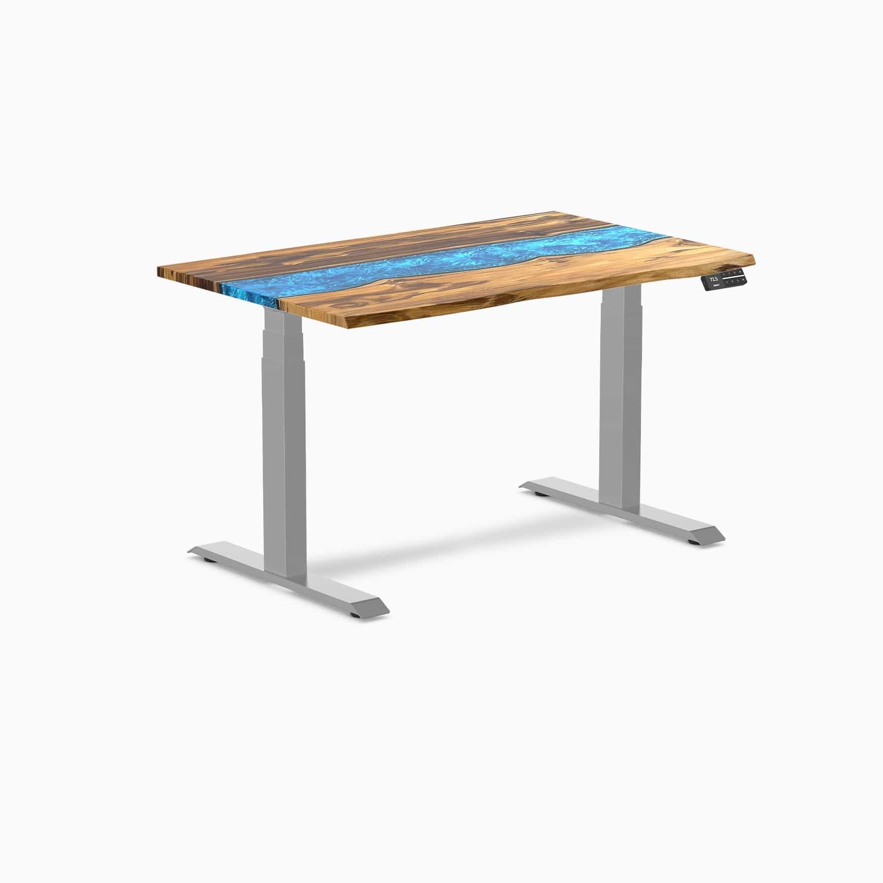 Almost Perfect Desky Dual Resin Hardwood Sit Stand Desk - Image 47