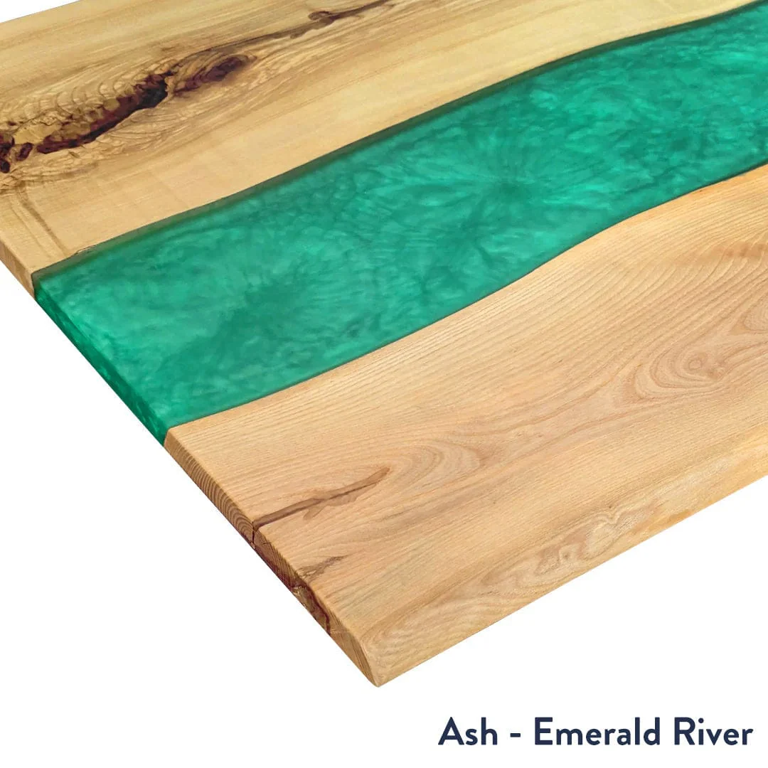 Almost Perfect Desky Resin Hardwood Desk Tops - Image 3