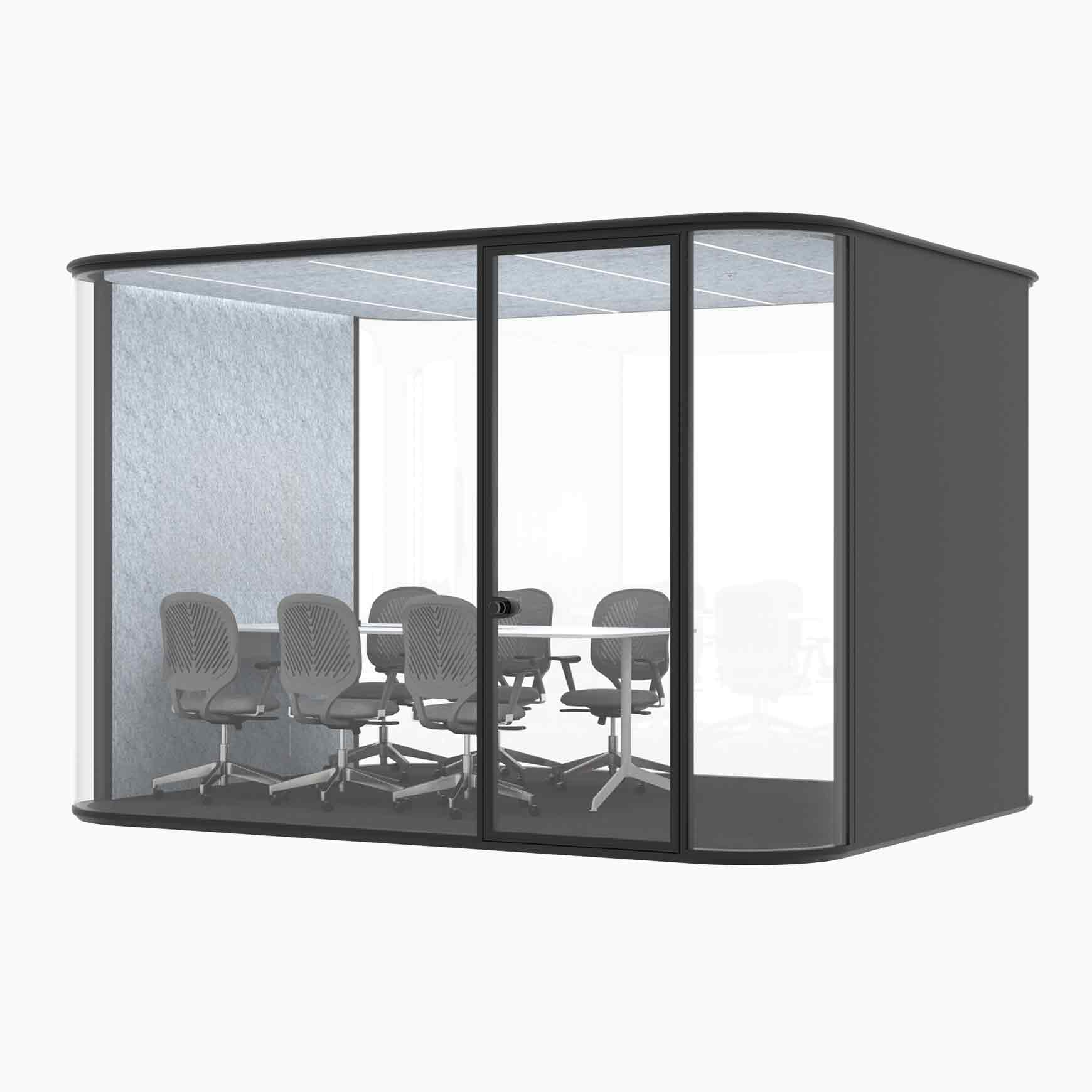 Arc Office Pod 6 Person Large Meeting Room Booth - Image 12