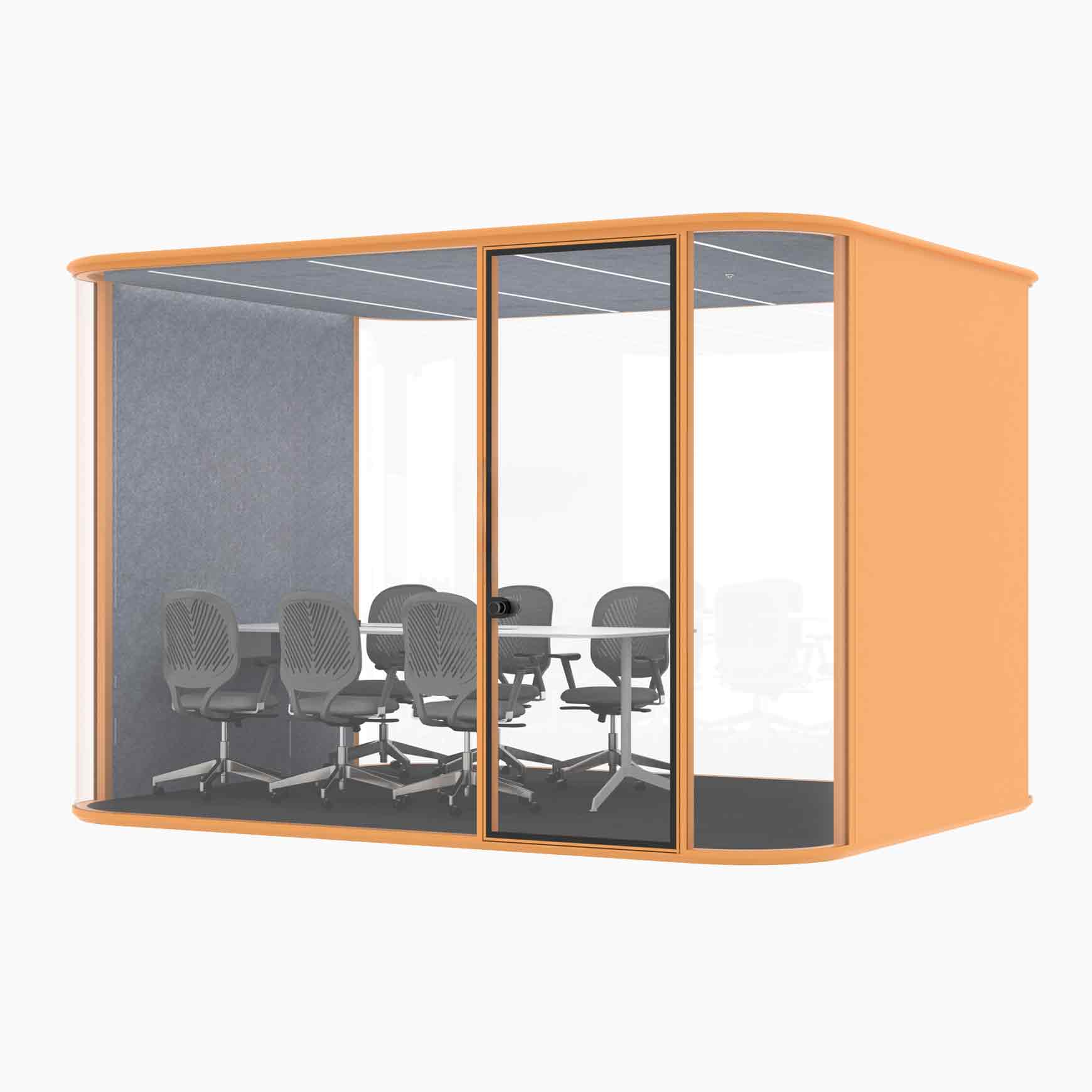 Arc Office Pod 6 Person Large Meeting Room Booth - Image 8