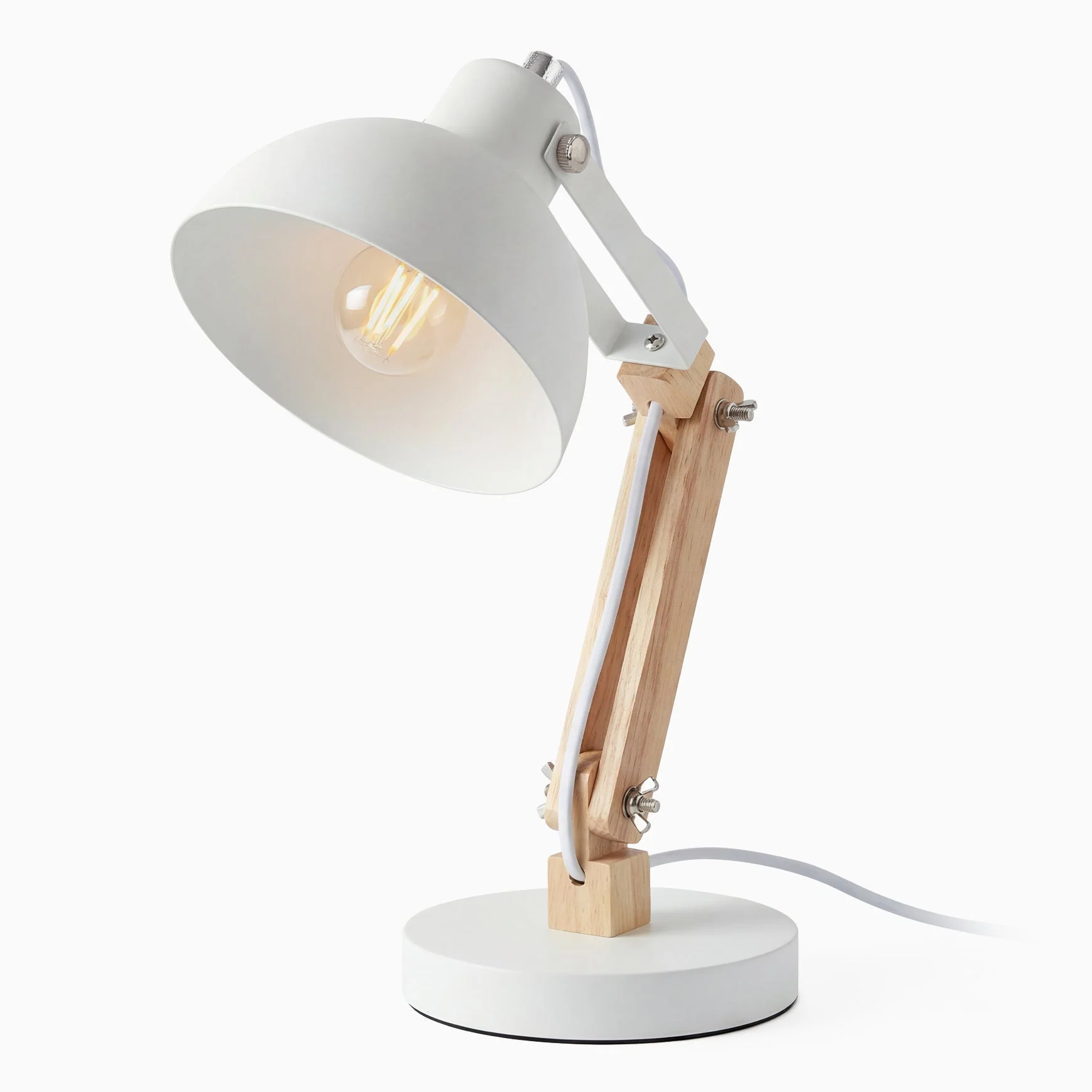 Desky Axis Wooden Desk Lamp - Image 8
