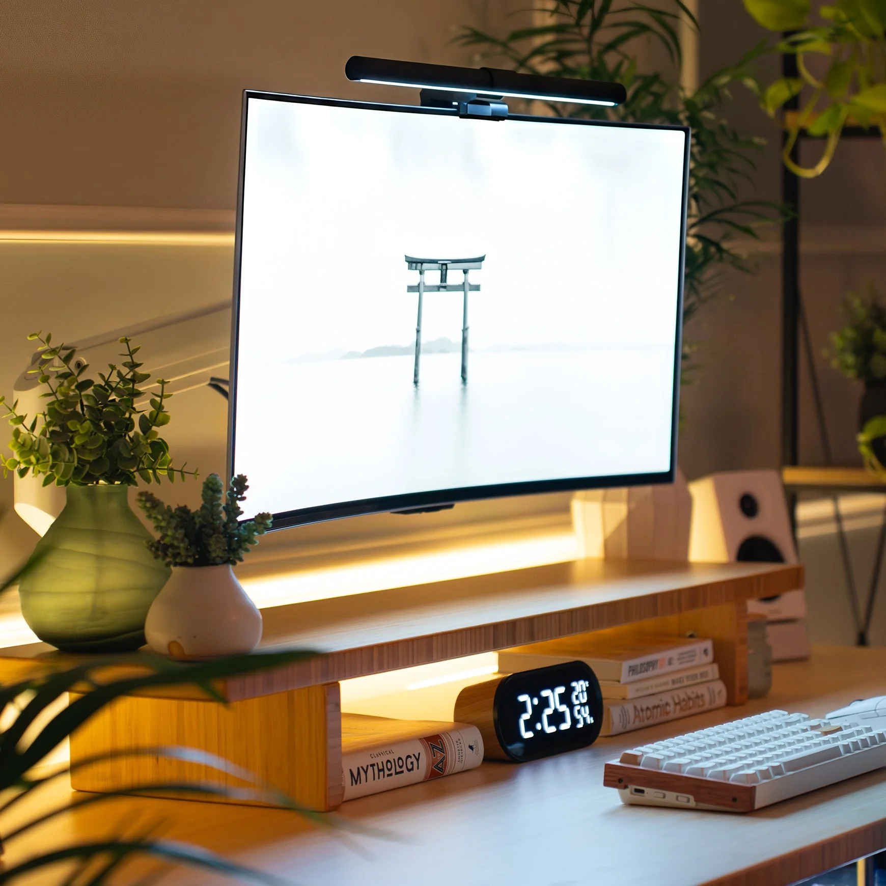 Desky Dual Zone Monitor Light Bar - Image 4