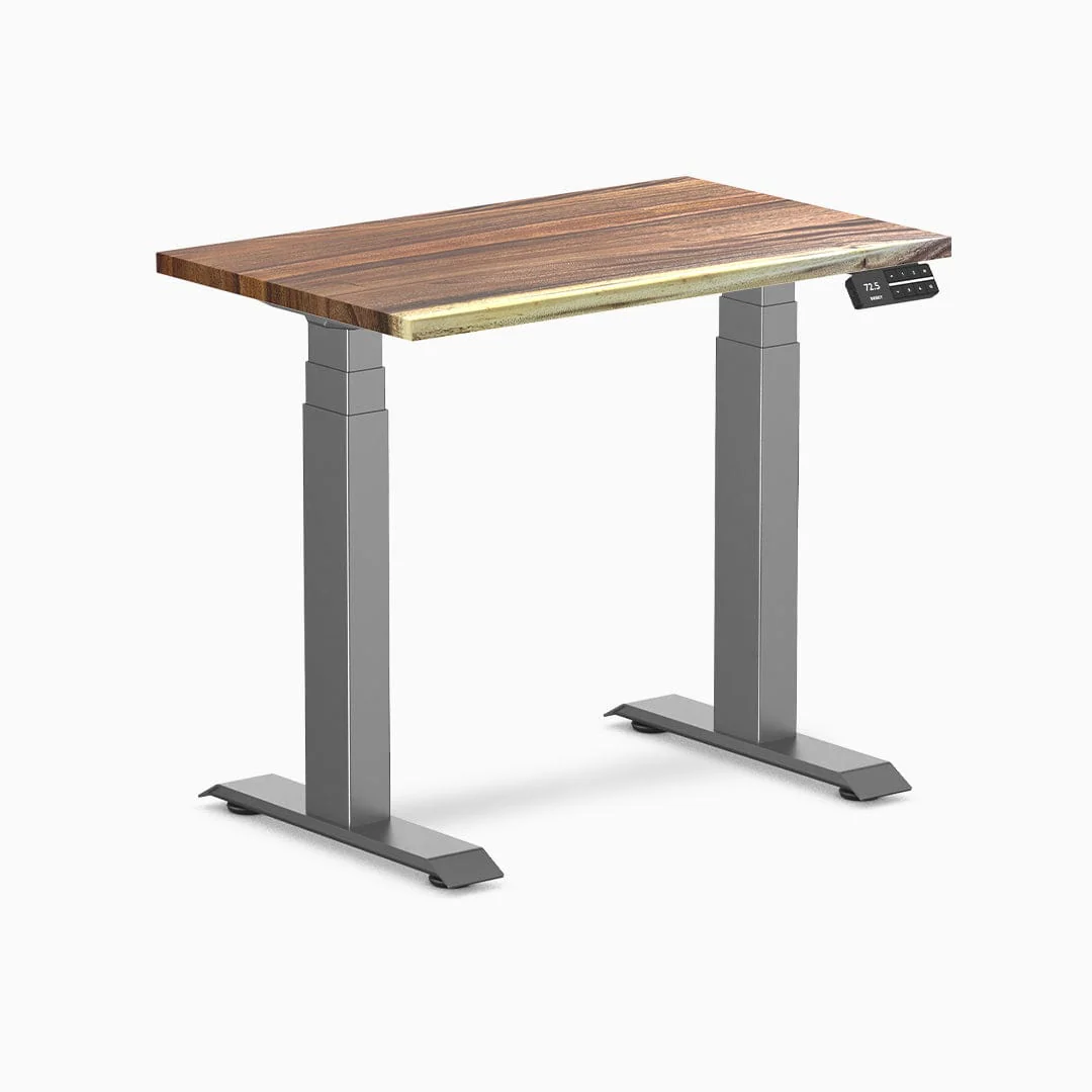 Desky Dual Mini Hardwood Sit Stand Desk - Image 19