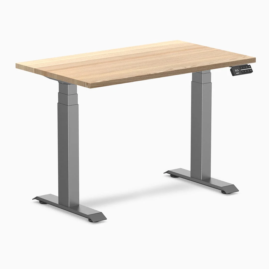 Desky Dual Mini Hardwood Sit Stand Desk - Image 25