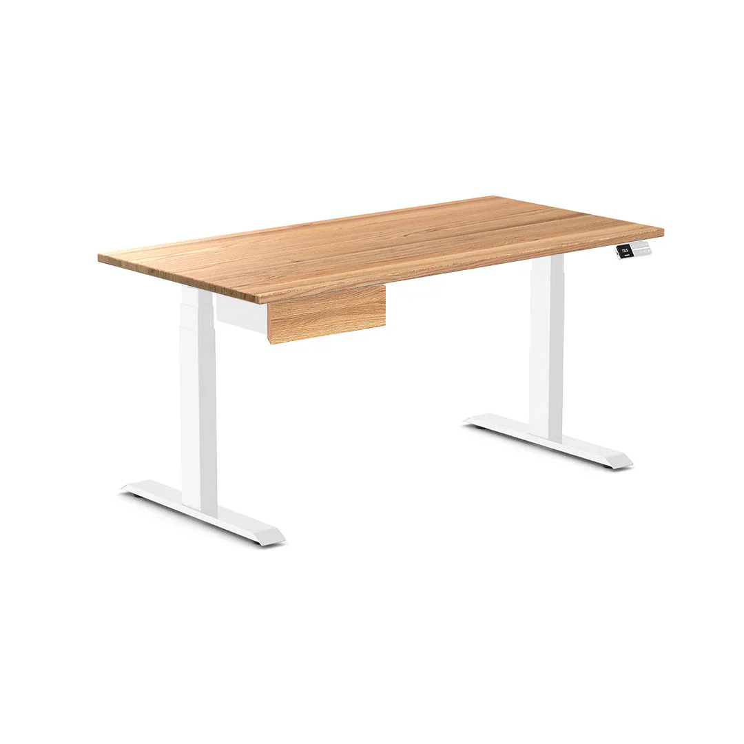 Desky Dual Hardwood Standing Desk With Drawer - Image 112