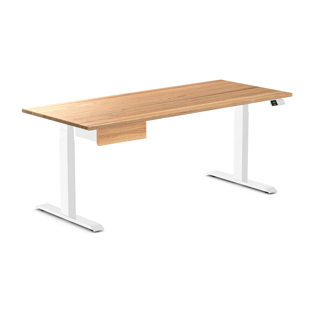 Desky Dual Hardwood Standing Desk With Drawer - Image 115