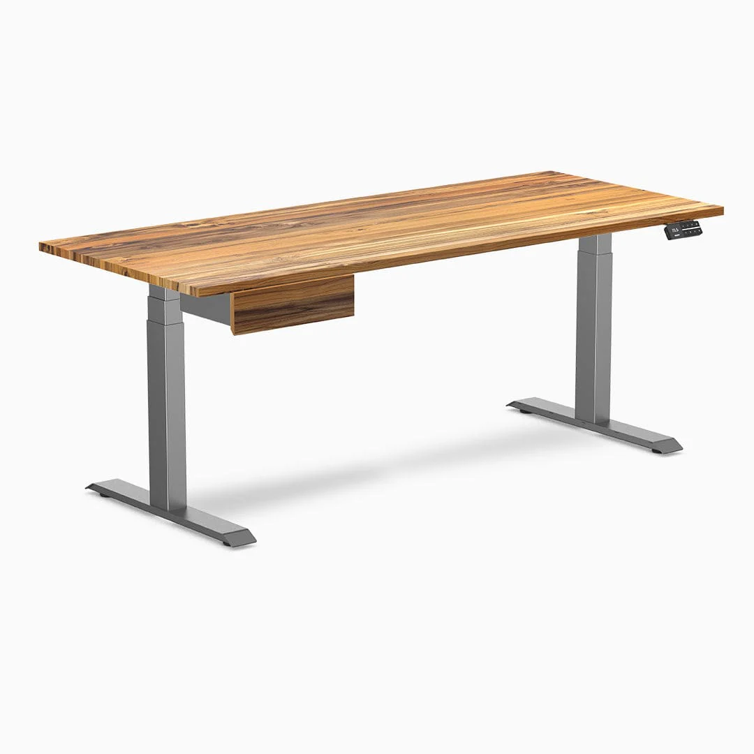 Desky Dual Hardwood Standing Desk With Drawer - Image 31
