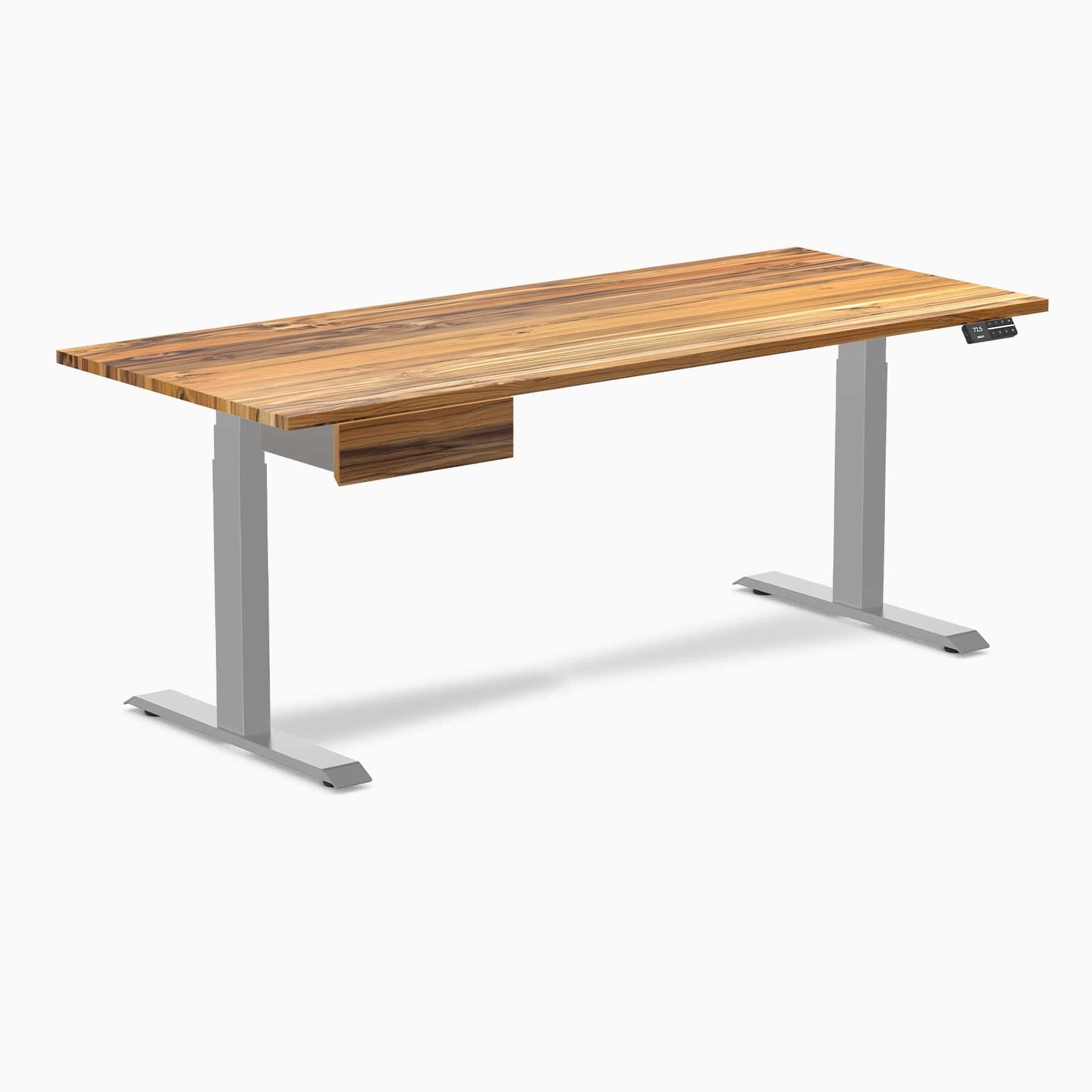 Desky Dual Hardwood Standing Desk With Drawer - Image 86