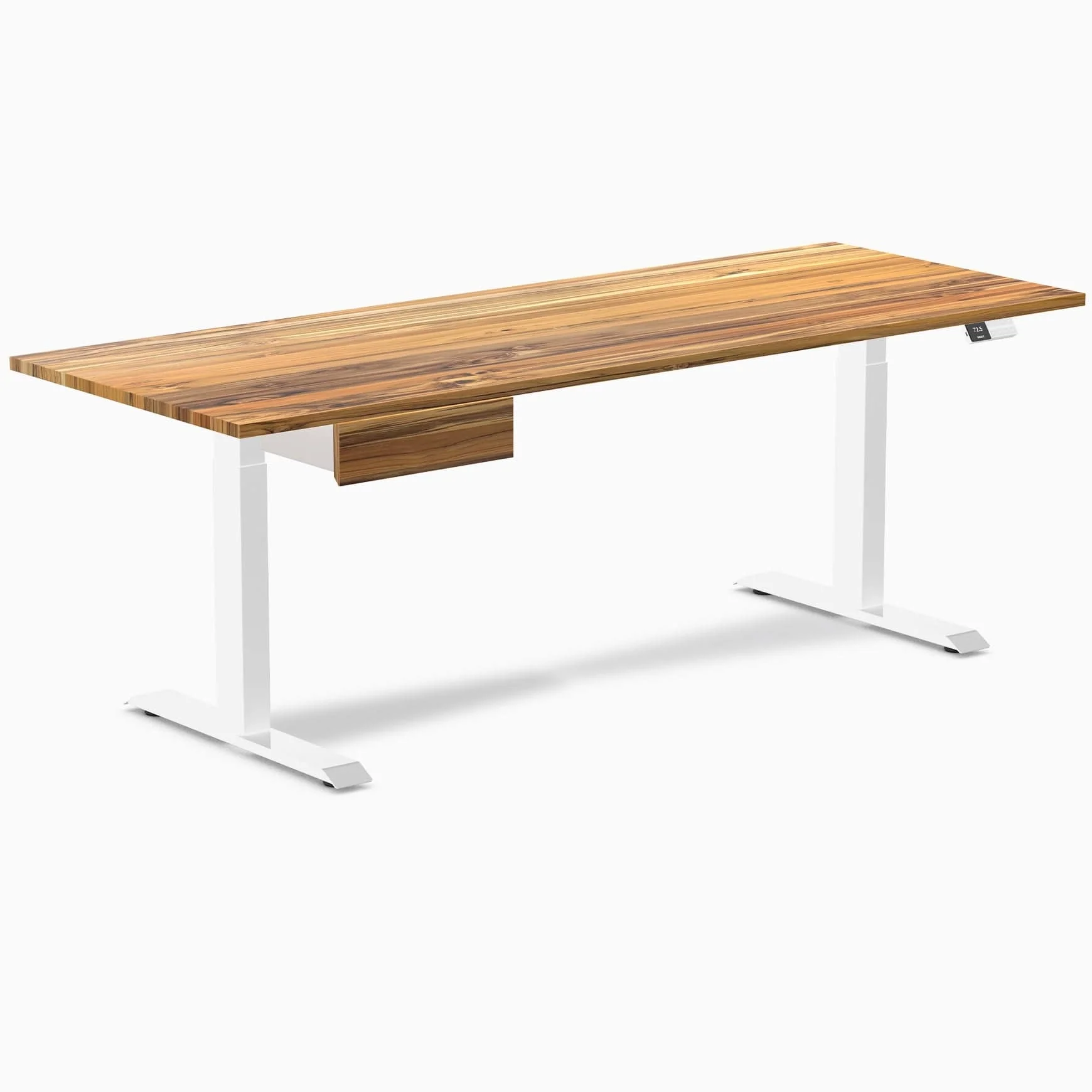 Desky Dual Hardwood Standing Desk With Drawer - Image 88