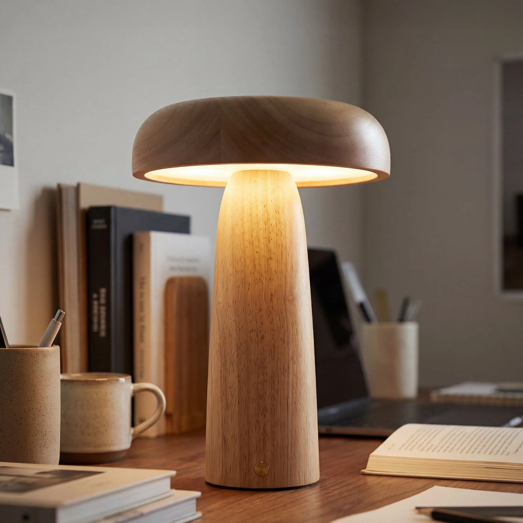 Desky Mushroom Cordless Desk Lamp - Image 6