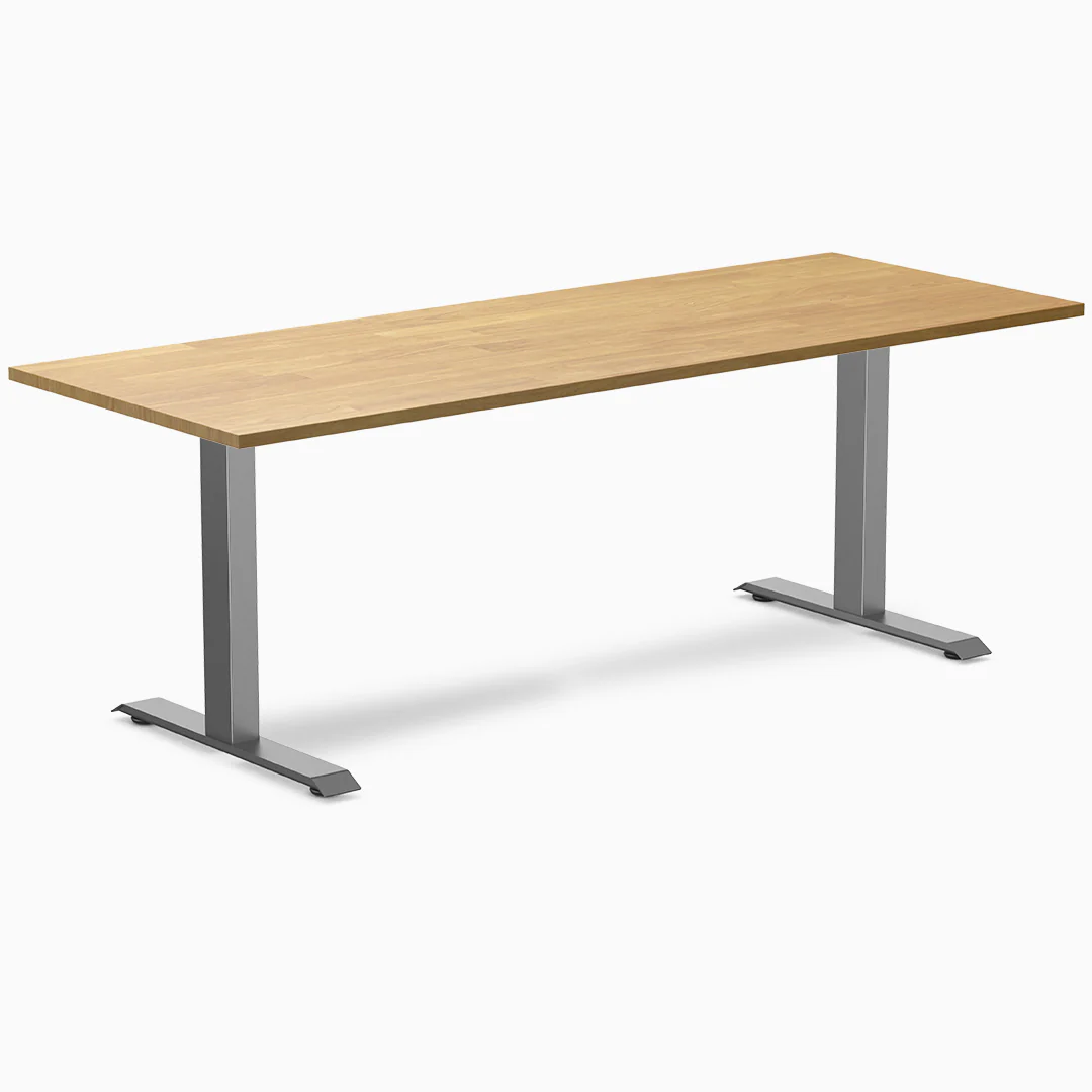 Desky Zero Rubberwood Office Desk - Image 19