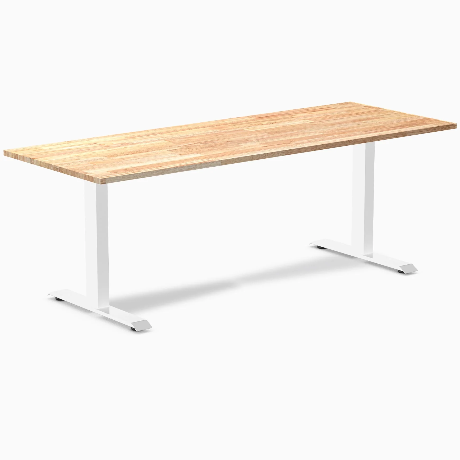 Desky Zero Rubberwood Office Desk - Image 70