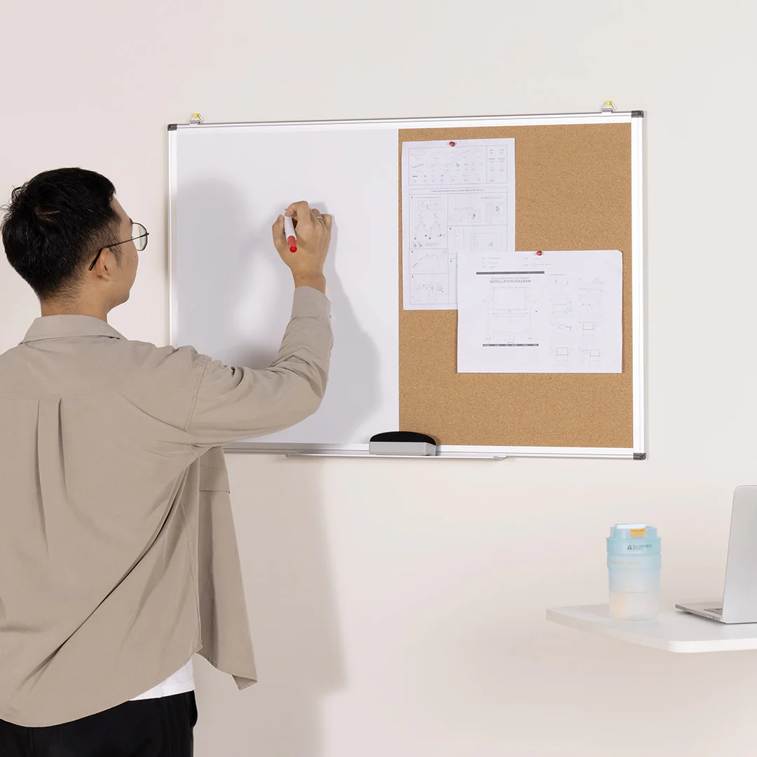 Desky Whiteboard + Pinboard Combo - Image 3