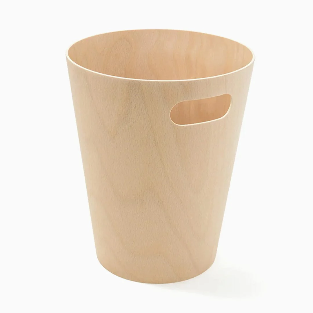 Desky Wooden Rubbish Bin - Image 8