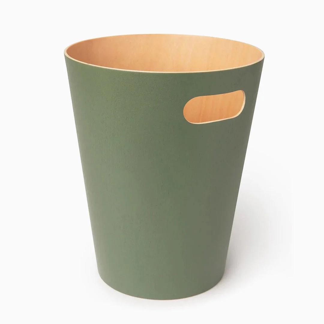 Desky Wooden Rubbish Bin - Image 9