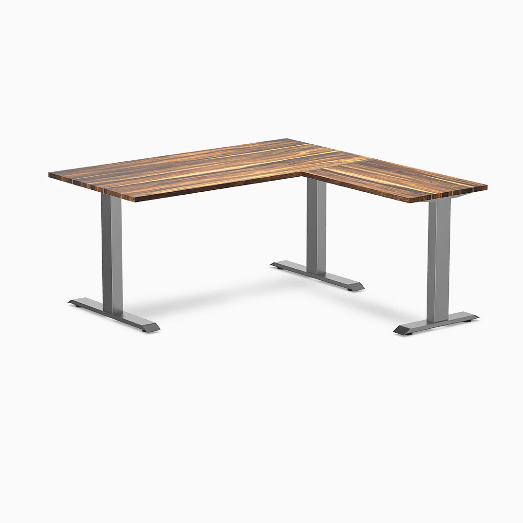 Desky Zero Hardwood L-Shape Office Desk - Image 24