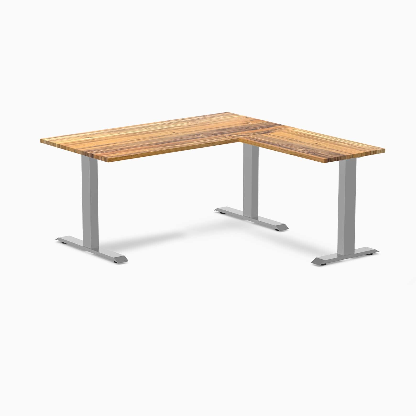 Desky Zero Hardwood L-Shape Office Desk - Image 55