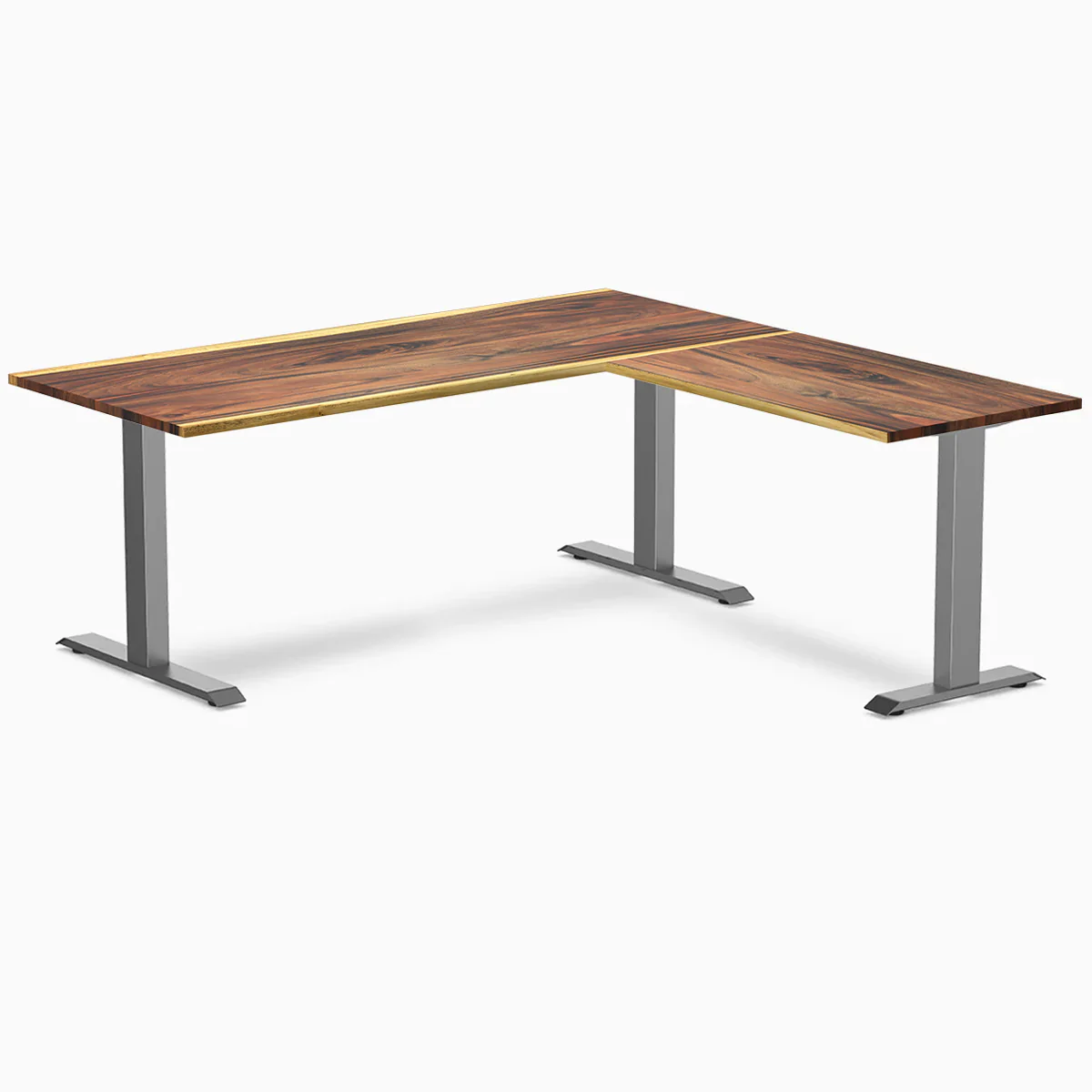 Desky Zero Hardwood L-Shape Office Desk - Image 65