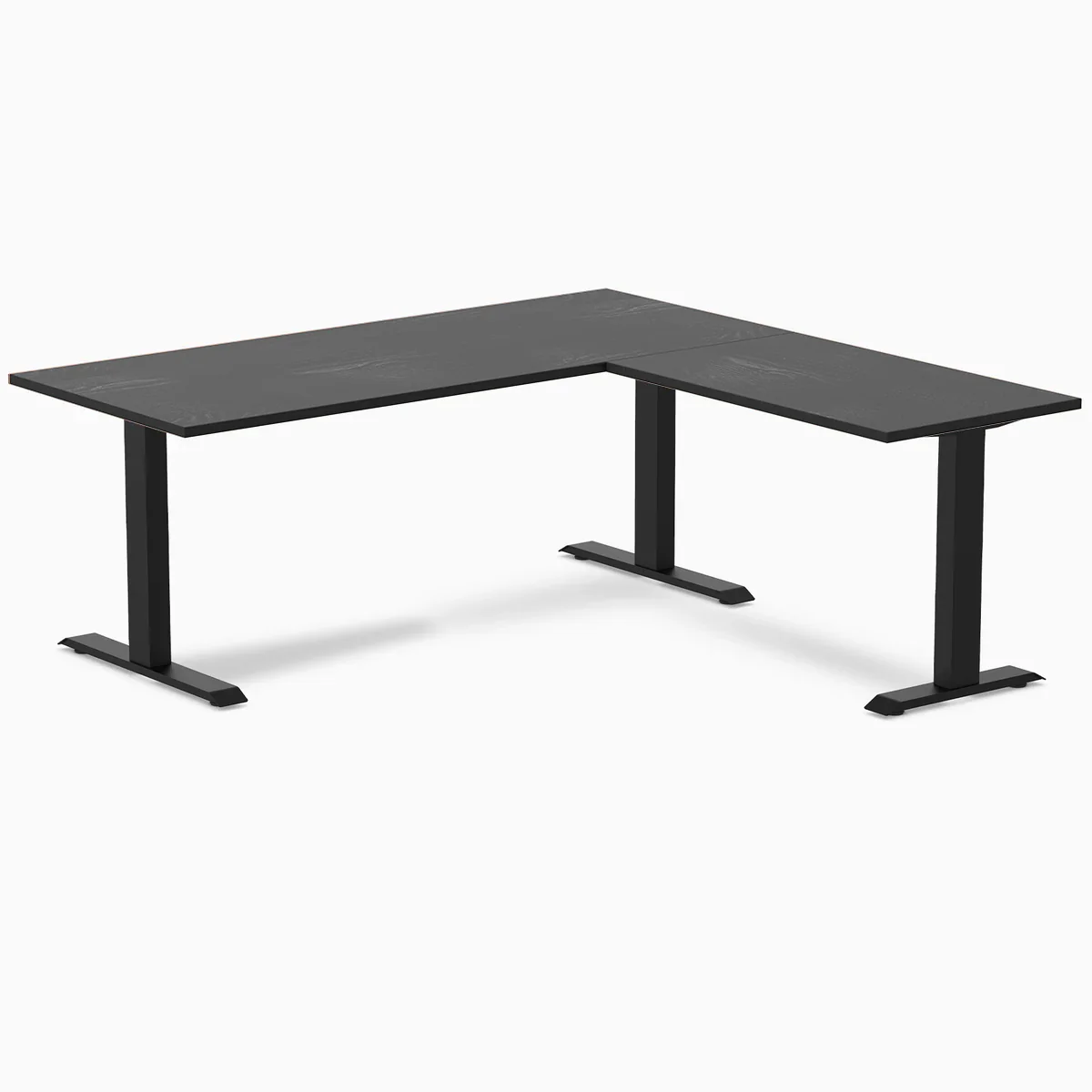 Desky Zero Hardwood L-Shape Office Desk - Image 78