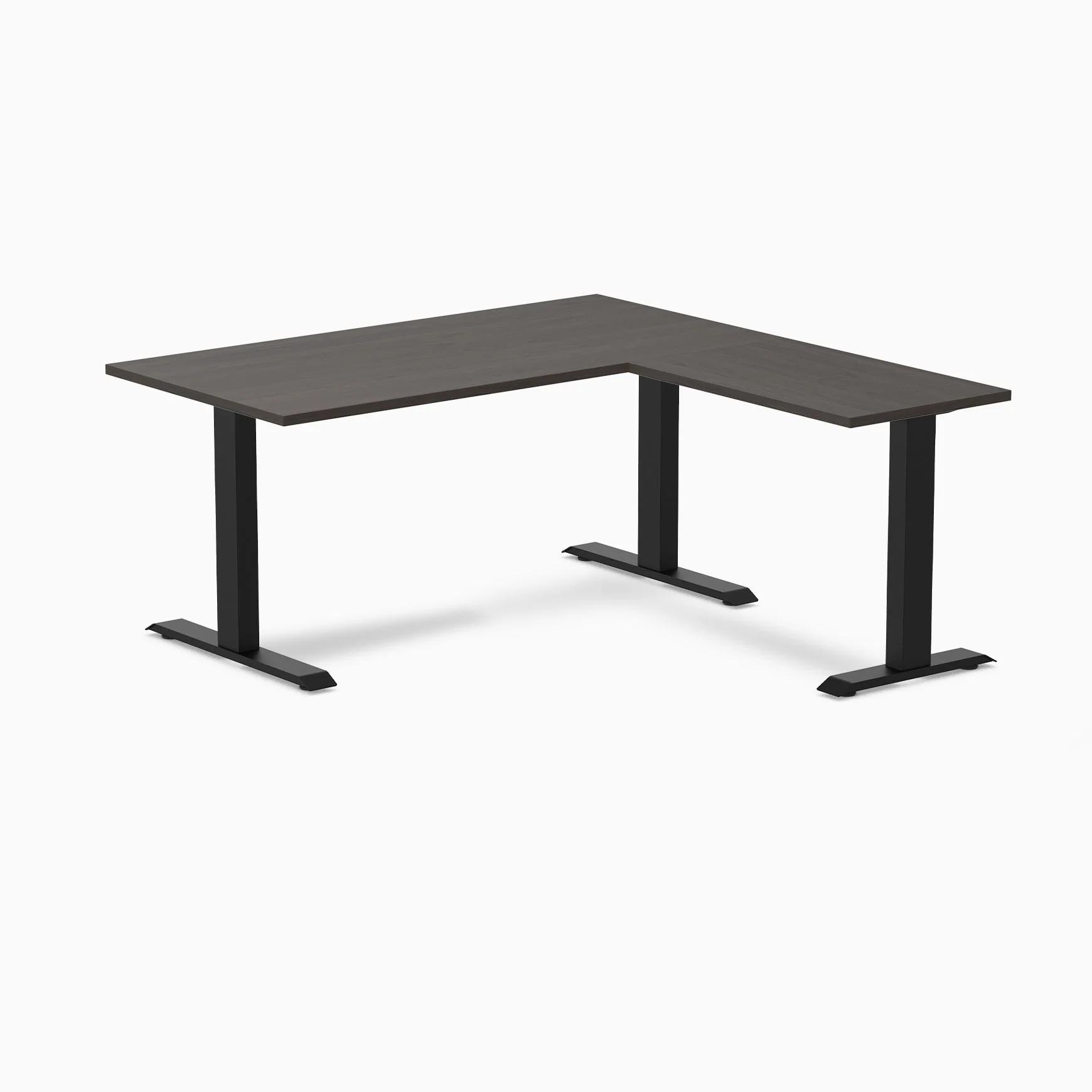 Desky Zero Melamine L-Shape Office Desk - Image 65