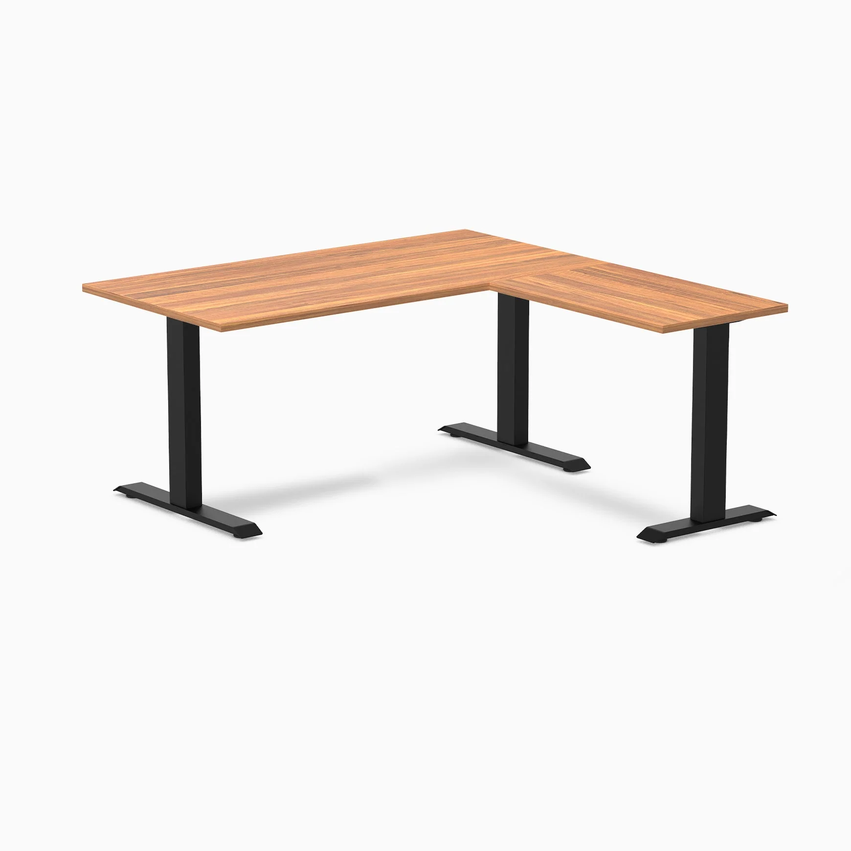 Desky Zero Melamine L-Shape Office Desk - Image 71