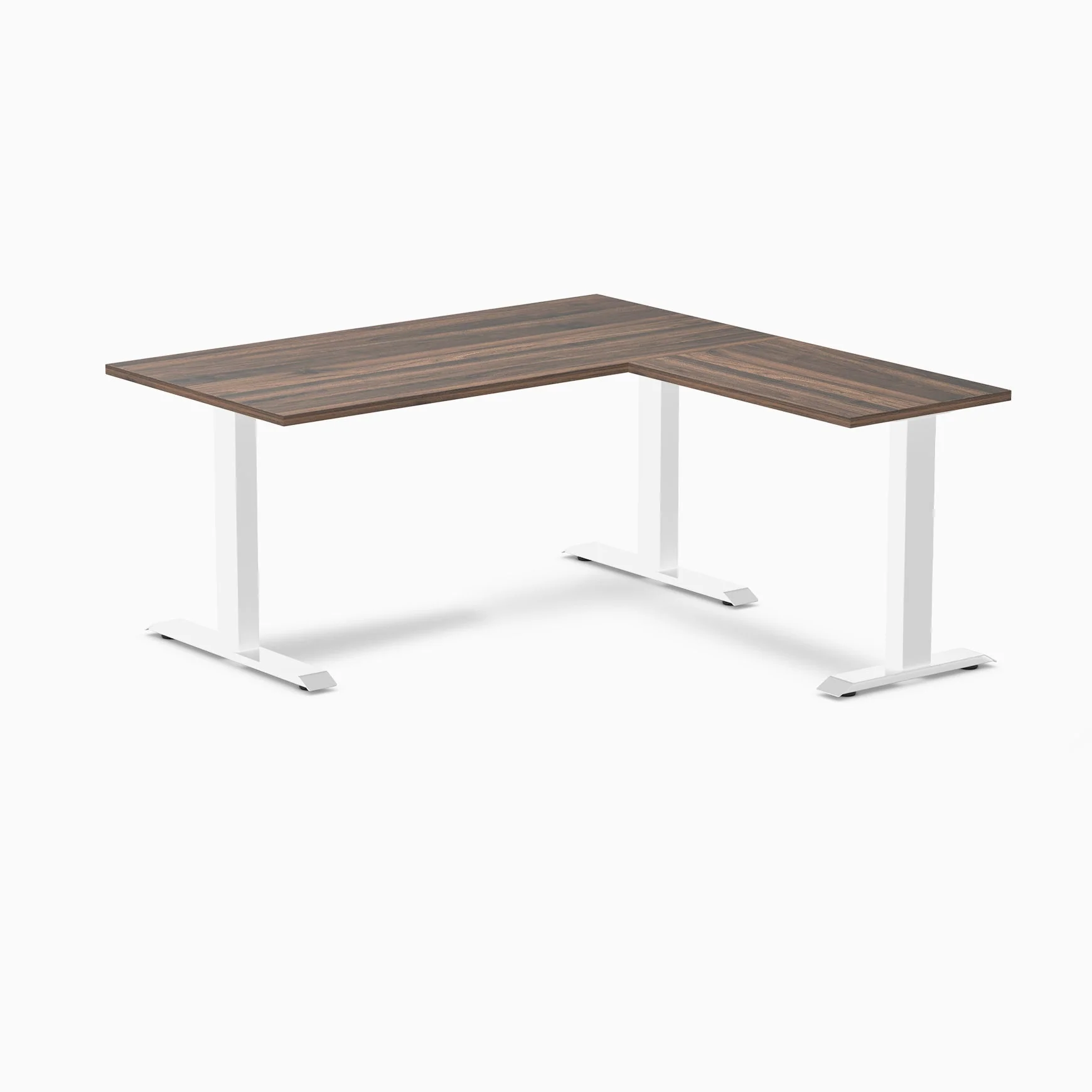 Desky Zero Melamine L-Shape Office Desk - Image 77