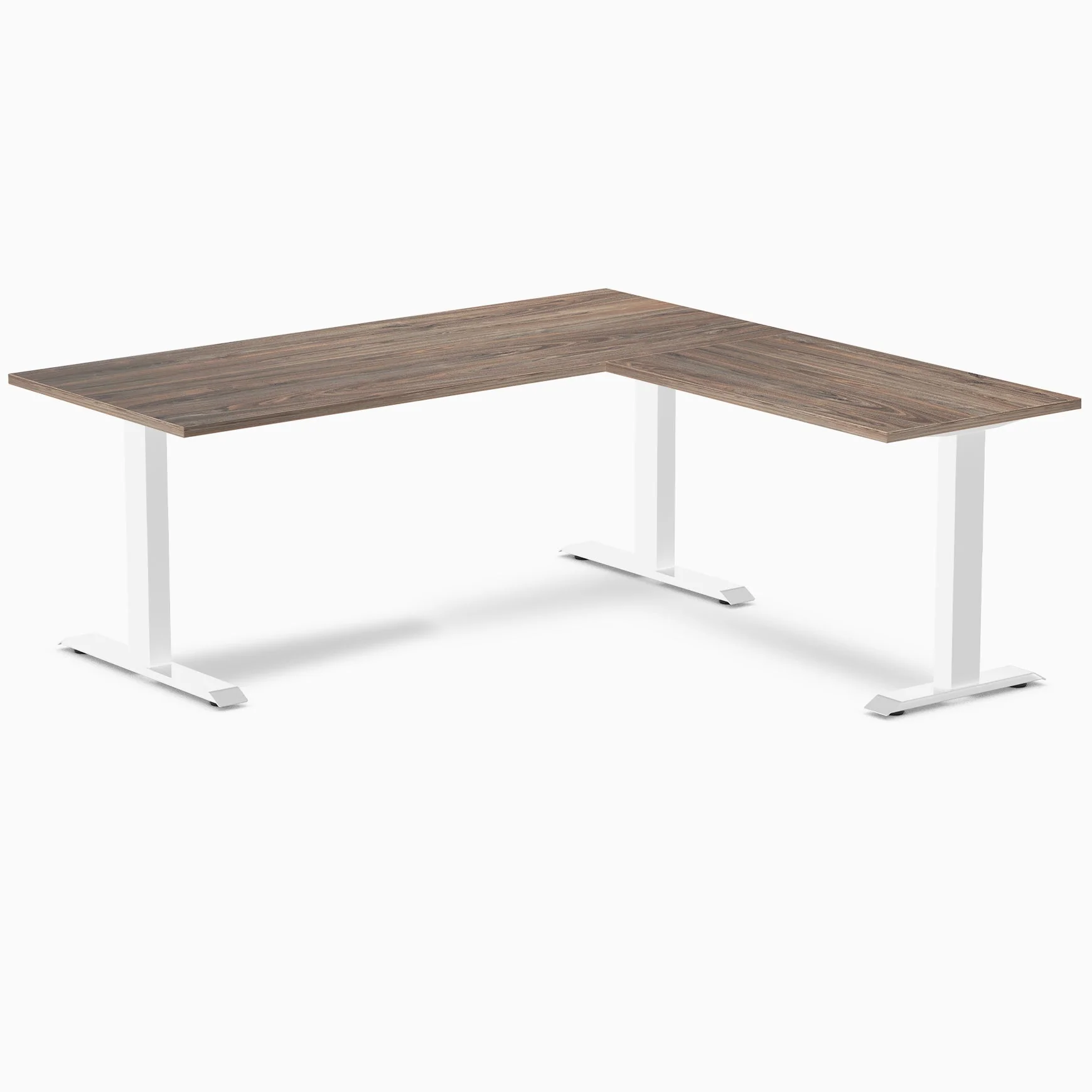 Desky Zero Melamine L-Shape Office Desk - Image 93